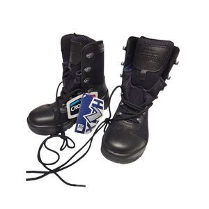 HAIX Women's Black CrossTech Tactical Airpower Combat Boots 5M NEW